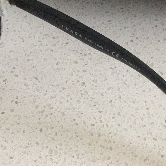 Prada Black Aviator Sunglasses with Case - Picture 5 of 8